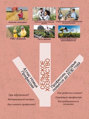 cover image of Атлас Новых Профессий. Сельское хозяйство. Профессии, которые появятся до 2030 года